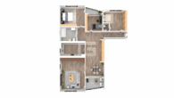 Waldblick-Wohnung mit Aufzug & Potenzial auf 5 Zimmer in Haar - Grundriss Ist-Zustand (nicht maßstabsgetreu, keine Entnahme von Maßen)