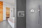 Exklusives Penthouse mit Weitblick - En-Suite-Badezimmer (Detail)