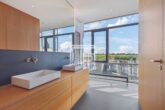Exklusives Penthouse mit Weitblick - Gäste-Badezimmer mit separierter Toilette