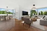 Parkblick in Bogenhausen – Kernsaniertes Design-Penthouse mit Potenzial auf 3 Zimmer - Einrichtungsbeispiel