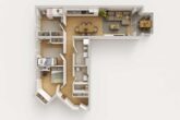 Weitblick inklusive: Moderne 4-Zimmer-Wohnung mit EBK & Süd-Balkon in Neupasing - Grundriss